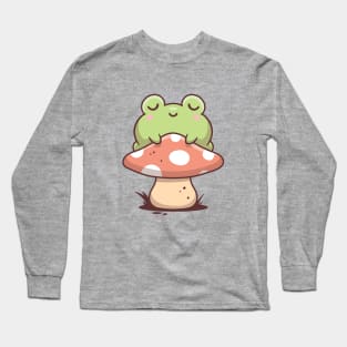 Sleepy Frog Long Sleeve T-Shirt